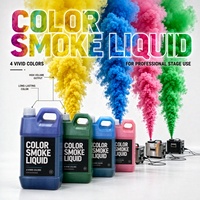 Liquide pour machine à fumée 2L, pour fumée colorée et atmosphère intense, pour mariages, fêtes, événements, spectacles, scènes, lieux intérieurs et extérieurs, compatible avec les générateurs de brouillard