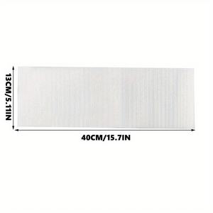 Wanmei 50 unidades de papel de algodón perlado reutilizable para teñir el cabello, para mechas y permanente, directamente en la <span class=keywords><strong>espuma</strong></span> del <span class=keywords><strong>tinte</strong></span>, para peluquería - Product Image 3
