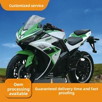 Moto électrique haute puissance 5000W 72V, petite moto de course Ninja pour adultes, haute vitesse, batterie Horizon V6, 120 km/h, capacité de charge 550 kg
