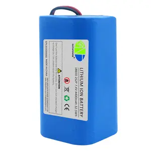 Heated Clothing Li Ion Battery Pack 7.4v 4400 2600mah 32.56wh 18650 2S2P Lithium Batteries
