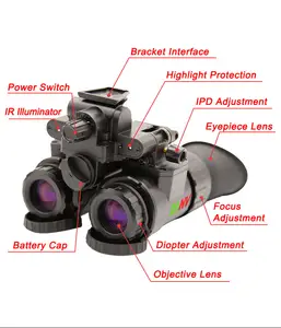 High-Tech Customized Manufacturer Supplier Advanced PVS 31 Gen2 Euro Gen3 Night Vision Goggles