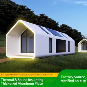 Capsule spatiale urbaine IP, maison mobile triangulaire à thème spatial, nouvelle maison intelligente haut de gamme pour les vacances en ville - Product Image 1