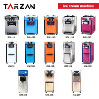 Machine à crème glacée commerciale sorbetière en acier inoxydable capacité 16-22L/H congélateur à crème glacée services personnalisés