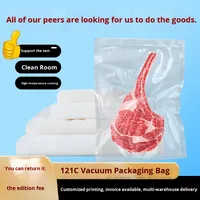 Sachets de stérilisation à la vapeur haute température pour aliments, épaissis, stérilisables à la vapeur, préservant la fraîcheur, imprimés en héliogravure