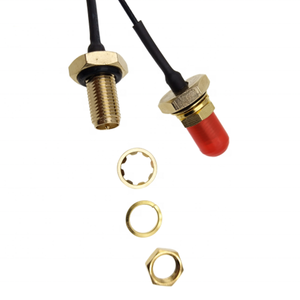IP65 <b>Waterproof</b> RP S MA Female Bulkhead Jack to U.FL UFL Converter 1.13mm Interface <b>Cable</b> - Product Image 2