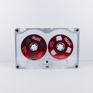 Transparent Audio Cassette Tape Case Blank <b>Reel</b> Tape Collectible <b>Vintage</b> Shell for Cassette Player - Product Image 5
