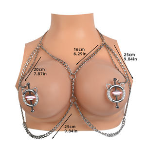 Pinze per capezzolo stimolare il seno femminile bondage gioco per le donne con 4 tipi indossabili capezzolo clip coppia giocare giocattoli SM - Product Image 5