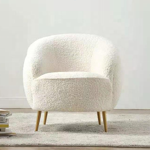 Nordic divano singolo moderno per il tempo libero sedia per la casa <span class=keywords><strong>soggiorno</strong></span> Diverse opzioni di colore del tessuto mobili per la casa - Product Image 1