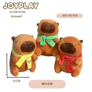 ผ้าพันคอแคปิบาร่าเนื้อนุ่มพิเศษ HCZ  แบบกำหนดเองได้ ODM หมอนและกระเป๋าอนิเมะ ผ้าโพลีเอสเตอร์และผ้าฝ้าย - Product Image 1