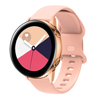 Bracelet de montre en silicone 20mm 22mm pour Samsung Huawei watch, offre spéciale