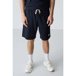 Ensemble de shorts oversize pour homme en coton bleu marine, 100% coton, coupe basique 85259 - Product Image 6