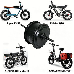 Moteur de moyeu arrière EU 48V 500W, 750W, 1000W pour vélo électrique à pneus larges V8 / Ridstar Q20 / F20 20 pouces - Product Image 2