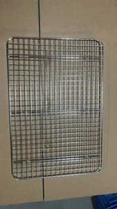 Teglie da <span class=keywords><strong>forno</strong></span> - Set <span class=keywords><strong>teglia</strong></span> semirigida <span class=keywords><strong>con</strong></span> <span class=keywords><strong>griglia</strong></span> in acciaio inox - Teglie <span class=keywords><strong>per</strong></span> biscotti facili da pulire, articoli da <span class=keywords><strong>forno</strong></span> - Product Image 3