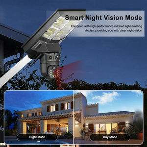 Tours d'éclairage solaires avec caméra, chasse, sentier, alimentation solaire, CCTV connecté sans fil, carte SIM 4G, 360 degrés - Product Image 5