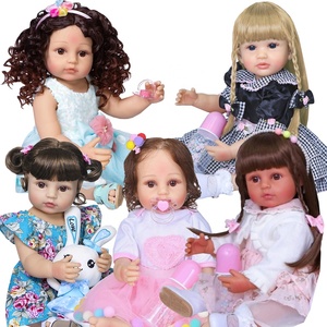 Muñeca Bebé Reborn <span class=keywords><strong>de</strong></span> 55 cm, Linda y Realista, para Juego <span class=keywords><strong>de</strong></span> Imitación, Accesorio <span class=keywords><strong>de</strong></span> Juego para Niñas - Product Image 1