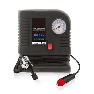 AUTOROUT - <span class=keywords><strong>Mini</strong></span> <span class=keywords><strong>Compresor</strong></span> de Aire Portátil de Plástico para Inflar Neumáticos de Auto, <span class=keywords><strong>12V</strong></span>, 150-300 PSI, Alta Calidad y Durabilidad, Venta Directa de Fábrica en China - Product Image 4