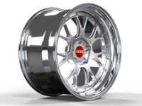 Jantes de voiture forgées 2 pièces à grand rebord et concaves profondes 5X112 5X120 18 19 20 pouces pour course de dragster BMW M2 M3 M4 M5 G80 G82