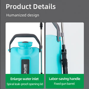 Pulvérisateurs <span class=keywords><strong>électrique</strong></span>s de sac à dos de <span class=keywords><strong>5</strong></span> L 8 <span class=keywords><strong>litres</strong></span> avec batterie au lithium pour le brumisateur d'irrigation d'arrosage de jardin extérieur - Product Image 2