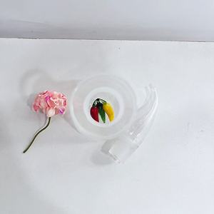 Distributore di olio di vetro ad alto contenuto di borosilicato contenitore conico per condimento da cucina per aceto/olio di peperoncino a prova di perdite - Product Image 4