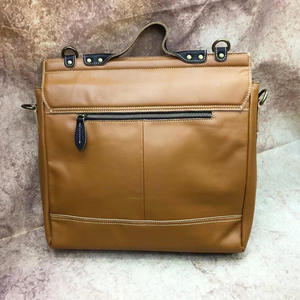 Porte-documents en cuir Andong pour hommes, cuir de vache véritable, sac messager vintage tendance, sac à main d'affaires, sac à bandoulière de voyage 9967 - Product Image 3