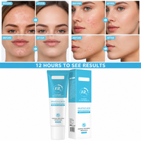 Gel personnalisable pour cicatrices d'acné à l'acide salicylique, cellules souches de saumon, acide hyaluronique, centella, minimiseur de pores, nourrissant, éclaircissant, OEM
