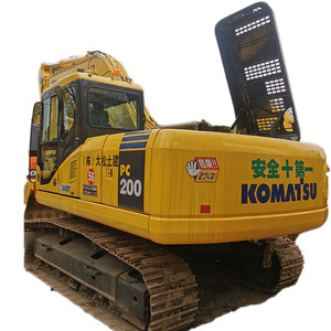 รถขุดตีนตะขาบมือสอง รุ่น PC200-8 ขนาด 20 ตัน พร้อมเครื่องยนต์ มอเตอร์ และปั๊ม - รับประกัน 1 ปี - Product Image 1