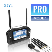 SIYI UniRC 7 Pro 40KM Télécommande 2.4/5GHz Contrôleur de vol intelligent à écran tactile 1080P ZLD