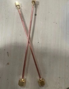 Tubo de Cobre de Alta Presión para Carga de Gas Cloro, 10mm de Diámetro, 1.5mm de Espesor de Pared, Conector Hembra G3/4, 1m de Longitud, Resistente a la Corrosión - Product Image 3