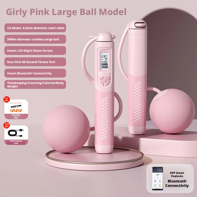 Large ball-pink eva zipper bag