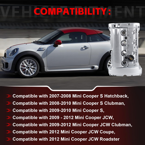 1.6L N14 xi lanh động cơ Đầu bìa cho Mini Cooper S jcw R55 R56 R57 R58 R59 11127646555 11127561714 11127572854 11127585907 - Product Image 5