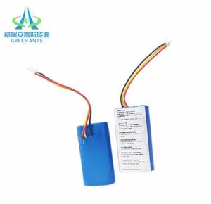 심천 리튬 이온 18650 작은 충전식 배터리 팩 7.4V 2000mAh 배터리 2S1P 18650 리튬 이온 배터리 3.7V