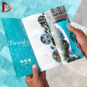 Brochures promotionnelles personnalisées de haute qualité en papier d'art A0 A1 A2 A3 A4 A5, impression offset, pour salons de beauté et exercices promotionnels, avec impression UV. - Product Image 6