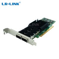 LR-LINK Intel E810 basé PCIe 4.0 X16 double port 100Gbps QSFP28 adaptateur de serveur réseau Ethernet 100G Nics réseau interne filaire