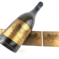 Etiquetas de Vino Doradas Autoadhesivas con Logotipo Personalizado OEM ODM, Impresión en Relieve