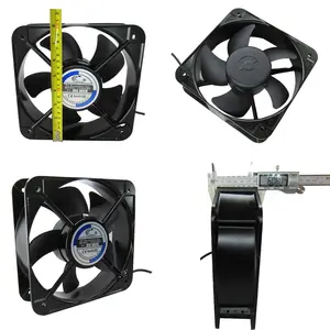 Fengheng 5 hojas de 200mm 20060x200x200x60mm ventilador Axial CE V 24V 48v de 220 voltios y 230V 8 pulgadas ventilador de refrigeración