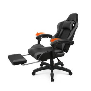 NBHY, <span class=keywords><strong>silla</strong></span> de escritorio ergonómica barata para ordenador de oficina, <span class=keywords><strong>silla</strong></span> giratoria para jugadores de carreras con reposabrazos <span class=keywords><strong>y</strong></span> reposapiés - Product Image 2