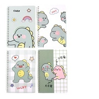 Cahier d'exercices en bobine couleur à reliure en spirale personnalisé pour étudiants Cahier en papier kraft laitier