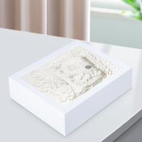 2023 Anime Noël Lumière Cadre 3D Dowling Papier Sculpture Lampes Comme Cadeaux Ou Pour L'éclairage Personnel Et La Décoration À La Maison