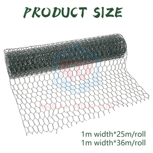 Harga pabrik <span class=keywords><strong>1</strong></span>/<span class=keywords><strong>2</strong></span> "heksagonal galvanis kawat logam <span class=keywords><strong>Mesh</strong></span> pagar jaring kawat baja putaran ganda jala gulungan kawat jala tenun - Product Image 3