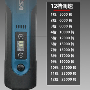 Longsa Electric Grinder 7.4V Industrial Grade Adjustable Speed Lithium Battery Engraver For Polishing Cutting Grinding - Product Image 3