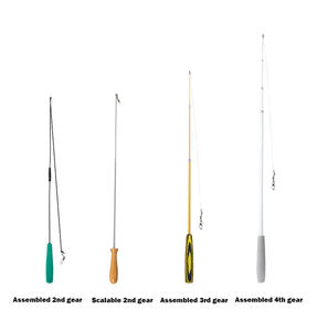 Joymay eco-friendly lino in lattice giocattoli per gatti all'ingrosso a basso prezzo interattivi a tre marce per prendere in giro asta per gatti altamente elastico - Product Image 2