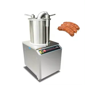स्वचालित हाइड्रोलिक सॉसेज कंप्रेसर सॉसेज भरने की मशीन सॉसेज आउटपुट मशीन स्टेनलेस स्टील मांस प्रसंस्करण मशीनरी