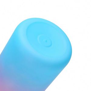 Gobelet Mason en PC de 16 oz avec paille, dégradé de couleurs, anti-chute, protection de l'environnement, usage général, cadeau pour voiture, vente en gros, avec plateau - Product Image 4