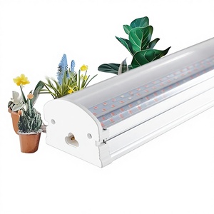 Tube LED T20 pour la croissance des plantes, IP54, pour la coloration des fleurs, UV, supplémentaire pour les succulentes, hydroponique, serre, spectre complet, tube en aluminium - Product Image 1
