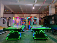 Table de jeu d'arcade de hockey sur air pour aire de jeux intérieure pour enfants, machines de jeux d'arcade à monnayeur, prix de la table de hockey sur glace à monnayeur