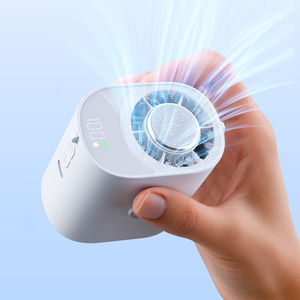 Nouveau ventilateur de poche électrique rechargeable, mini-refroidisseur d'air, silencieux, étanche, portable, avec clip ceinture, ventilateurs turbo - Product Image 1