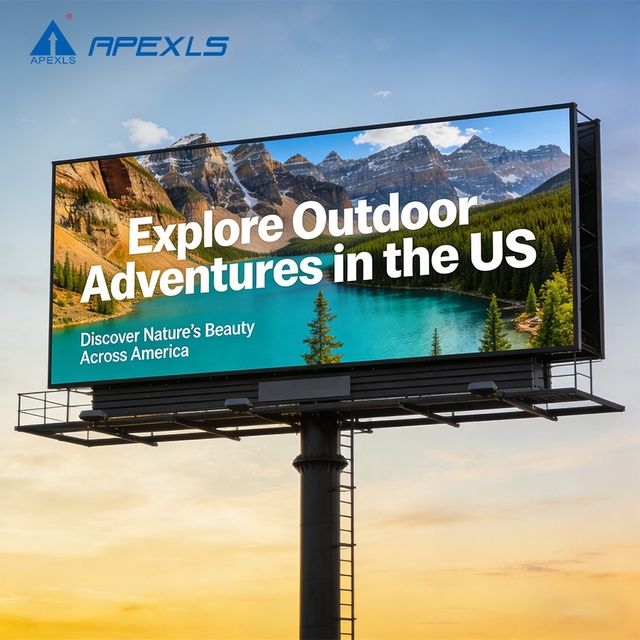P6 P8 SMD Street Billboard Giant Digital Signage Screen Waterproof Outdoor Advertising LED Display for Commercial Advertisement