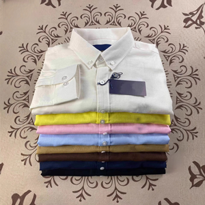 Camisa <span class=keywords><strong>de</strong></span> Lino Estilo RL Ralph Lauren para Hombre y Mujer, Casual, Manga Larga, Protección Solar, Cuello Camisero, <span class=keywords><strong>Bordado</strong></span> Escaneable - Product Image 1