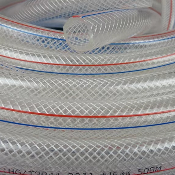 High Quality Custom Size Custom Wall Thickness Flexible Water Absorbent Braided Hydraulic Rubber Hose High Pressure Garden Hose