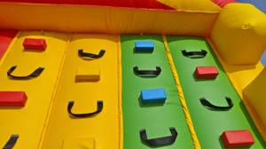 Mur d'escalade <span class=keywords><strong>gonflable</strong></span> en PVC de 0,55 mm certifié EN14960, qualité commerciale, pour location événementielle - Product Image 6